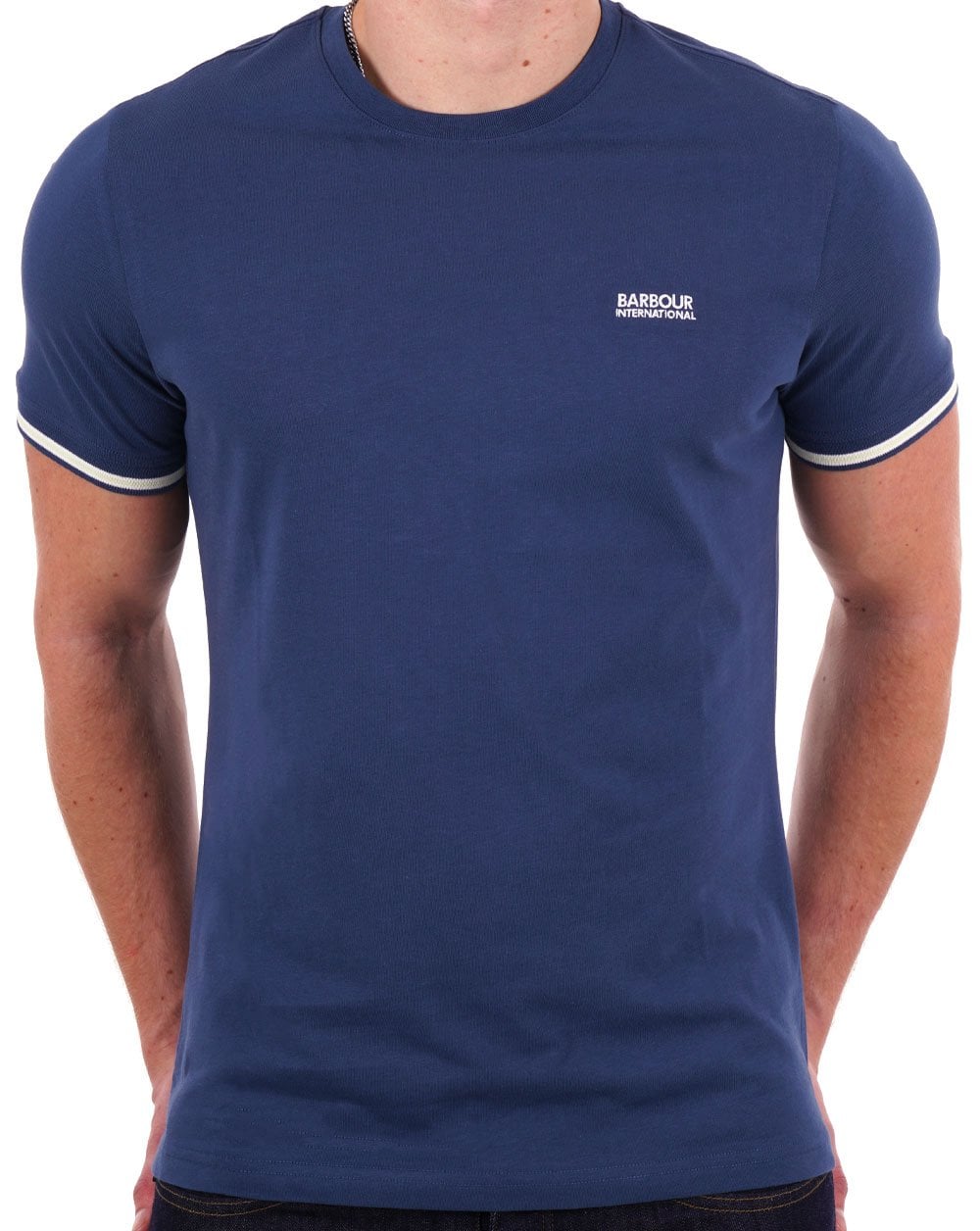Barbour International Torque Tipped T-shirt Dark Blue
