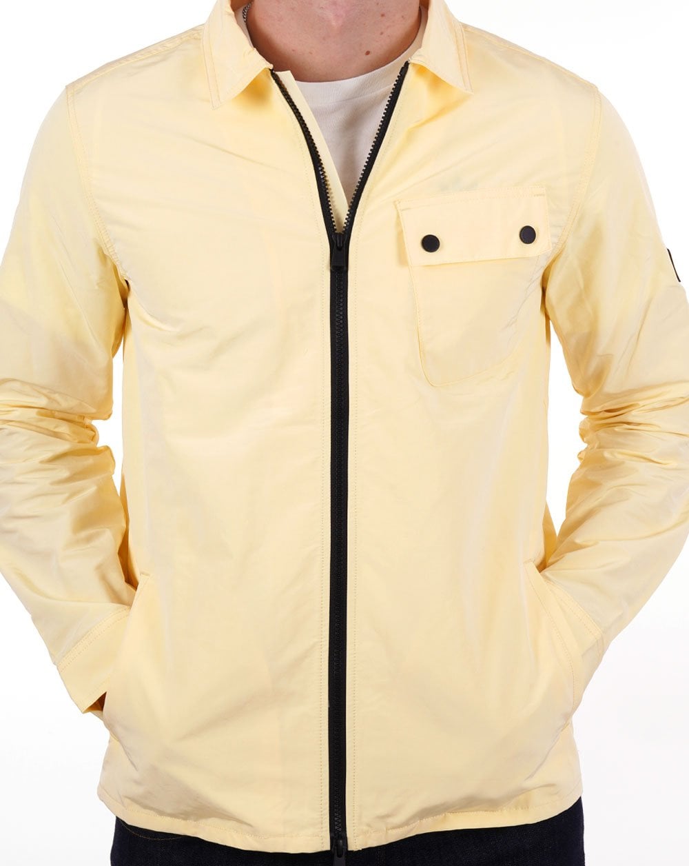 Barbour International Skyline Overshirt Yellow