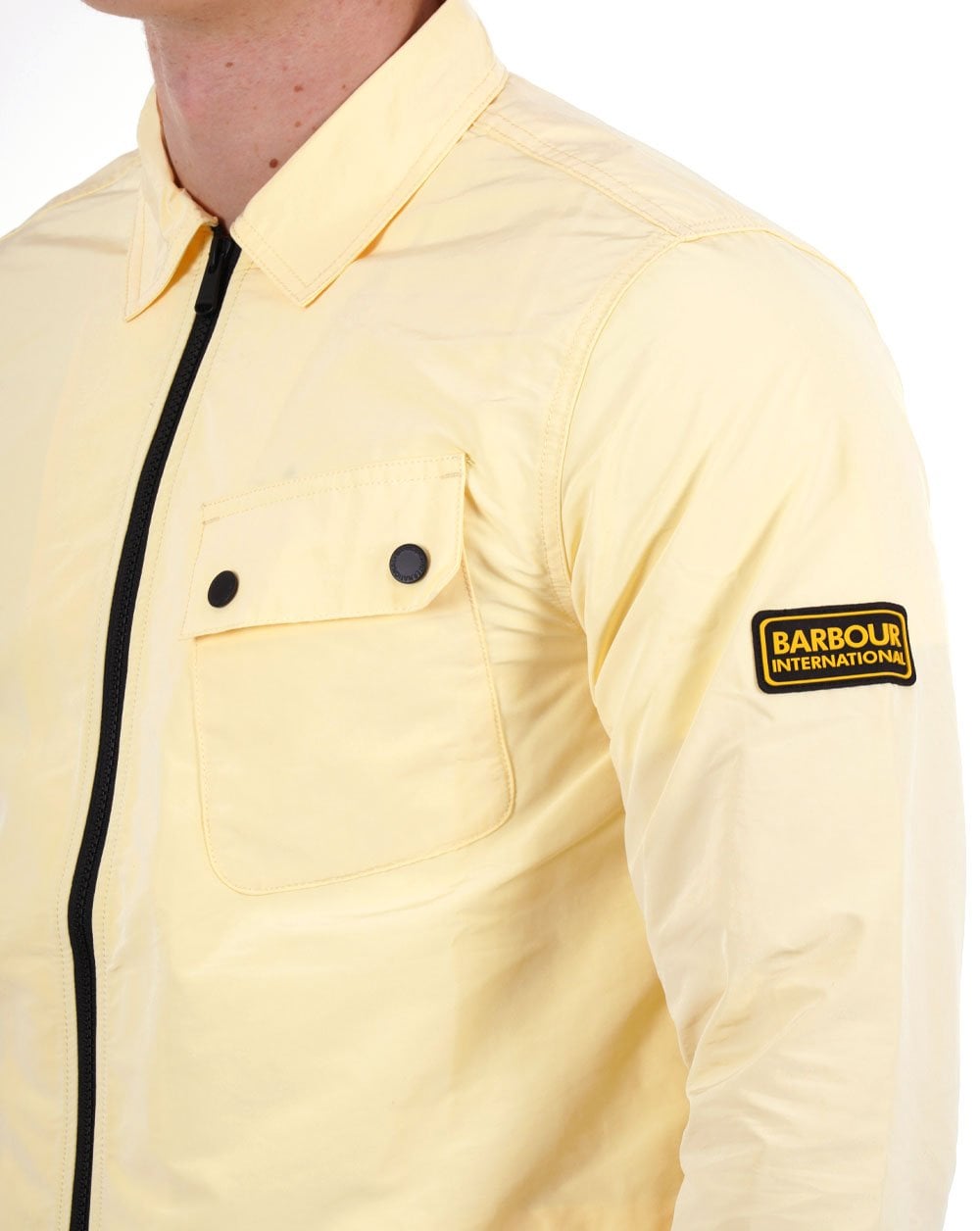 Barbour International Skyline Overshirt Yellow
