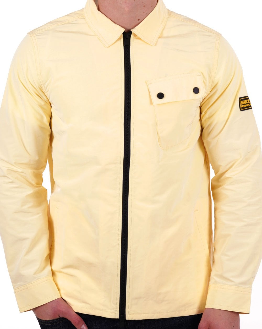 Barbour International Skyline Overshirt Yellow