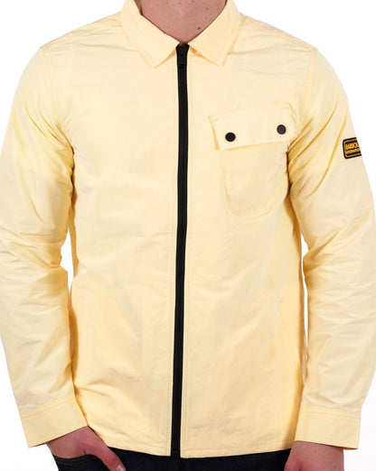 Barbour International Skyline Overshirt Yellow