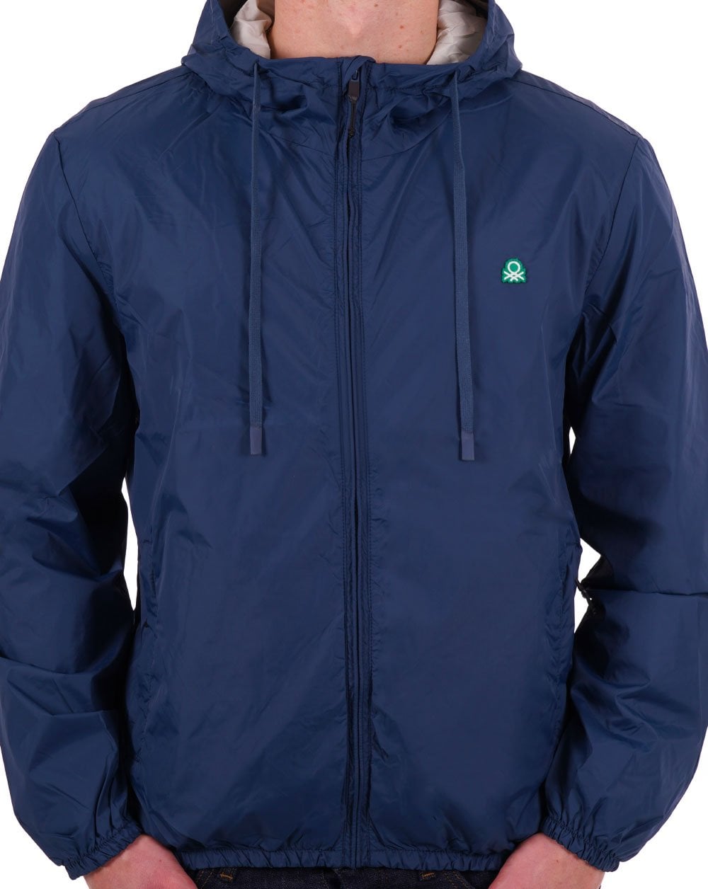 Benetton Rain Defender Jacket Navy