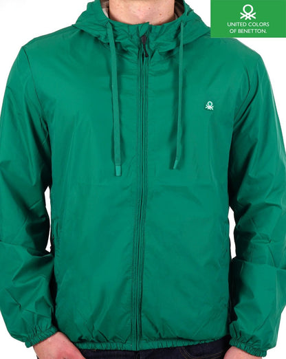 Benetton Rain Defender Jacket Green