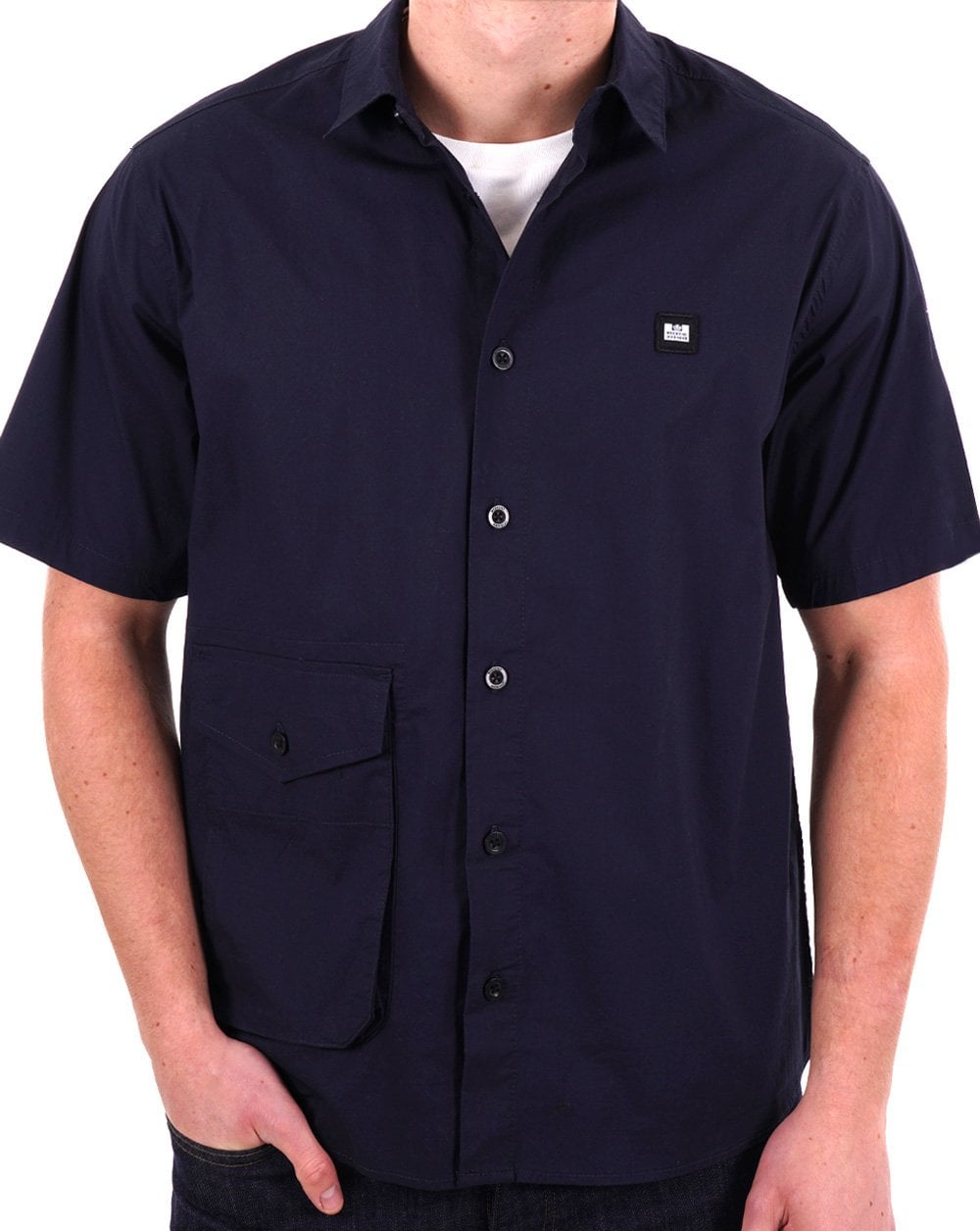 Weekend Offender Barboza SS Shirt Navy