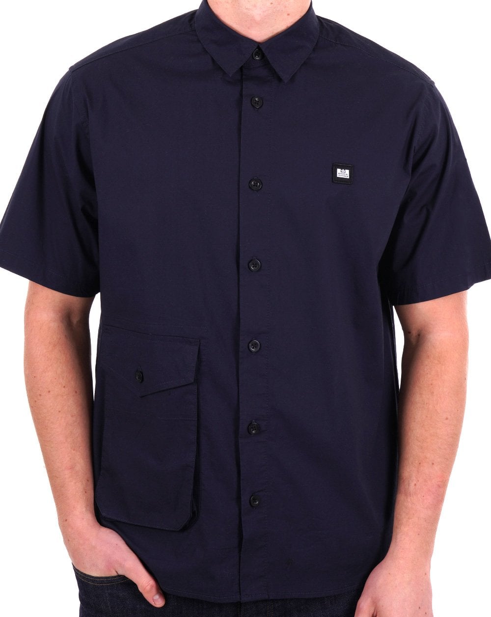 Weekend Offender Barboza SS Shirt Navy