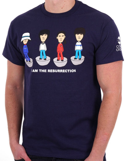 Roses Table Football T-shirt Navy