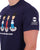 Roses Table Football T-shirt Navy