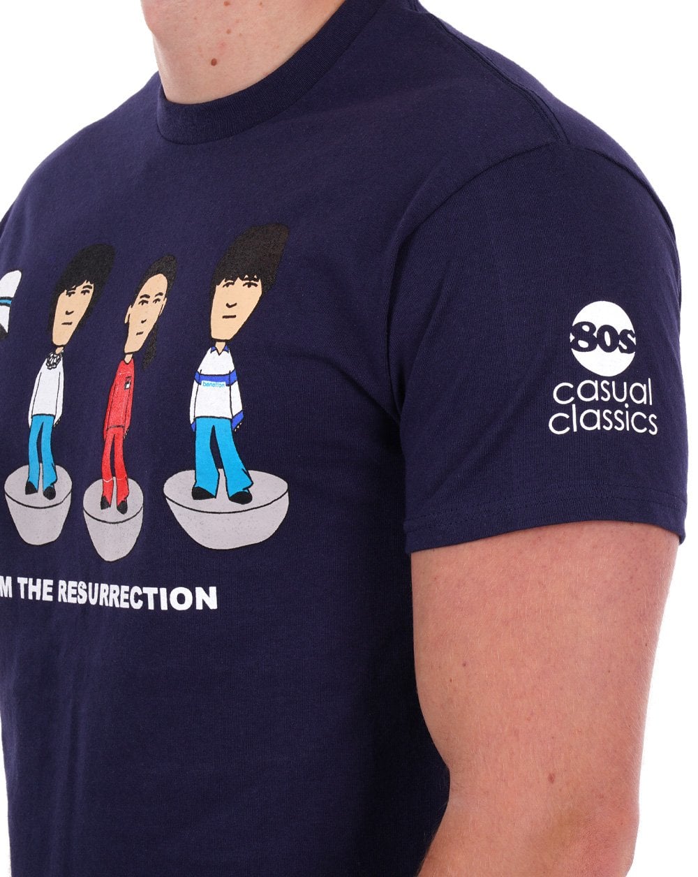 Roses Table Football T-shirt Navy