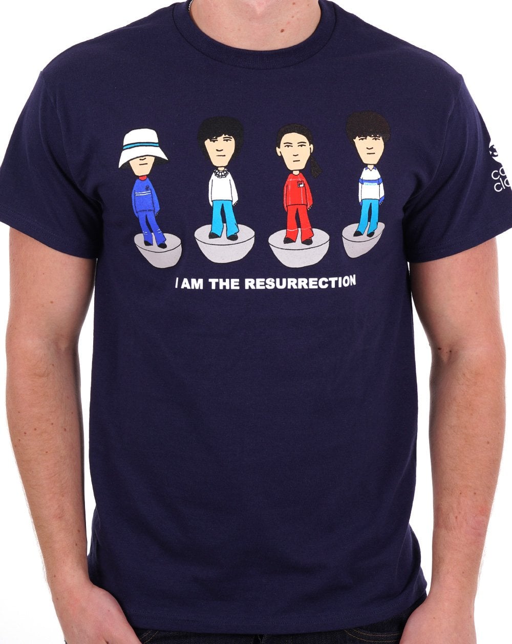 Roses Table Football T-shirt Navy