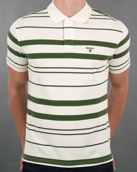 Barbour Halden Polo Shirt Whisper White