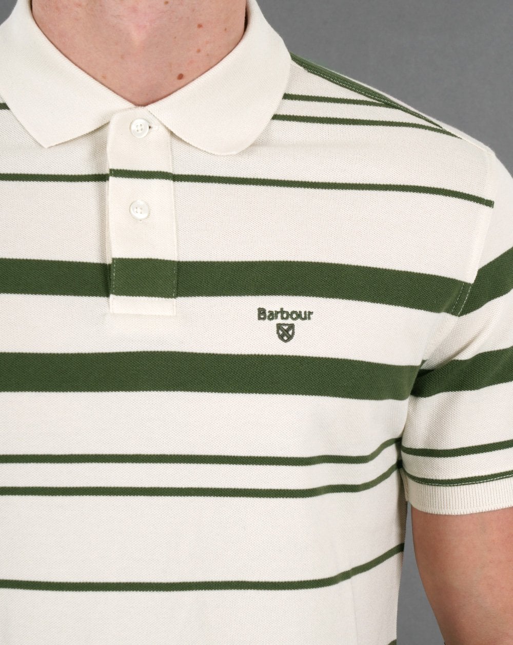 Barbour Halden Polo Shirt Whisper White