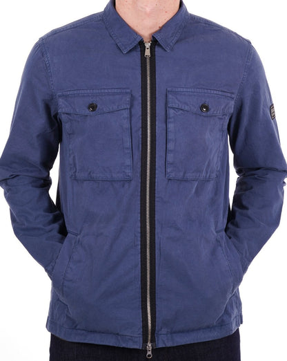 Barbour International Cloud Overshirt Dark Denim