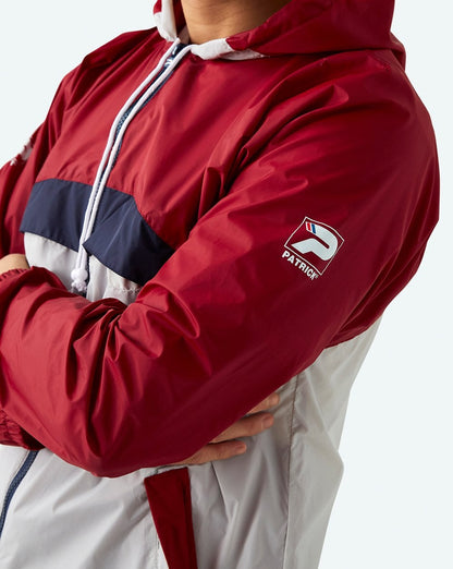 Patrick Cagoule Retro 80s OG Burgundy Grey