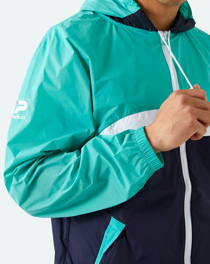 Patrick Classic Cagoule Pastel Green/Navy