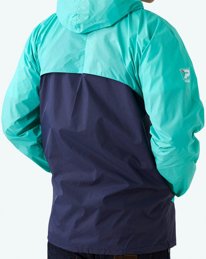 Patrick Classic Cagoule Pastel Green/Navy