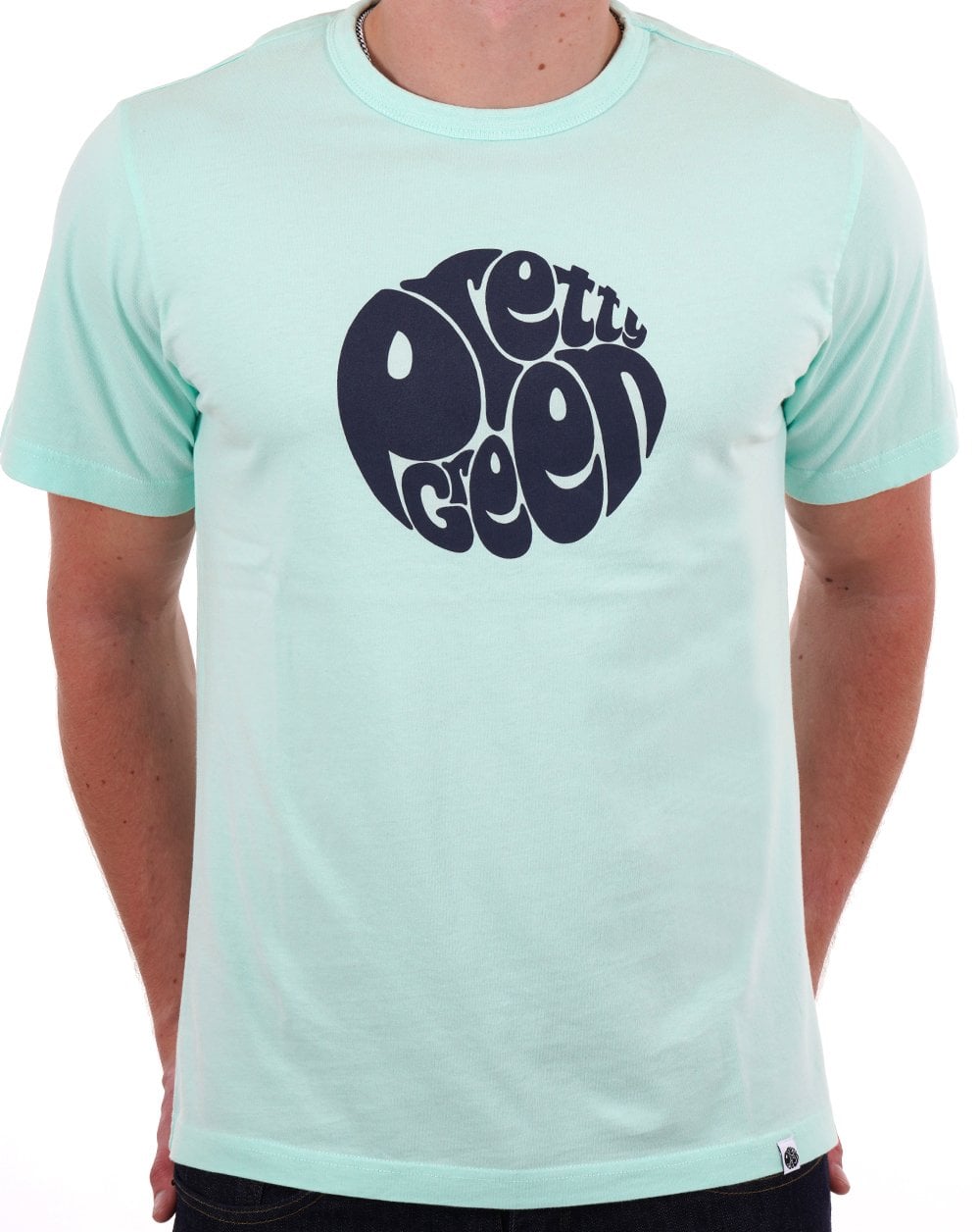 Pretty Green Gillespie Logo T-shirt Pastel Green