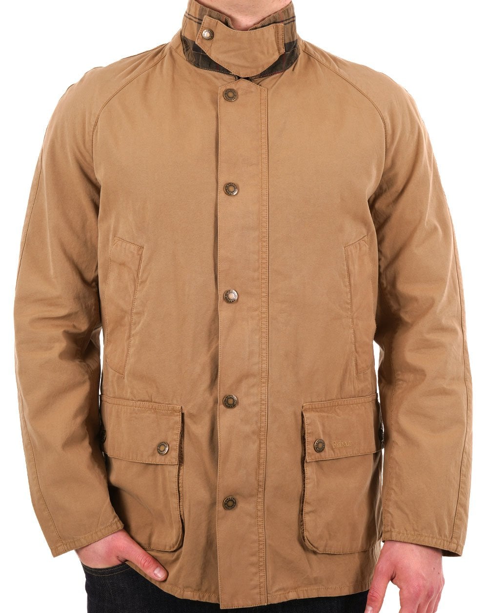 Barbour Ashby Casual Jacket Stone