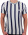 Pretty Green Capella Stripe T-shirt Light Blue