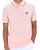 Sergio Tacchini Tipped Polo Shirt Pink/White
