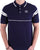 Sergio Tacchini Orion Polo Shirt Navy Blue/White