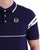 Sergio Tacchini Orion Polo Shirt Navy Blue/White