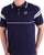 Sergio Tacchini Orion Polo Shirt Navy Blue/White