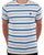 Pretty Green Larman Stripe T-shirt Stone