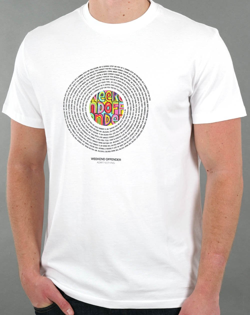 Weekend Offender Melons T-shirt White
