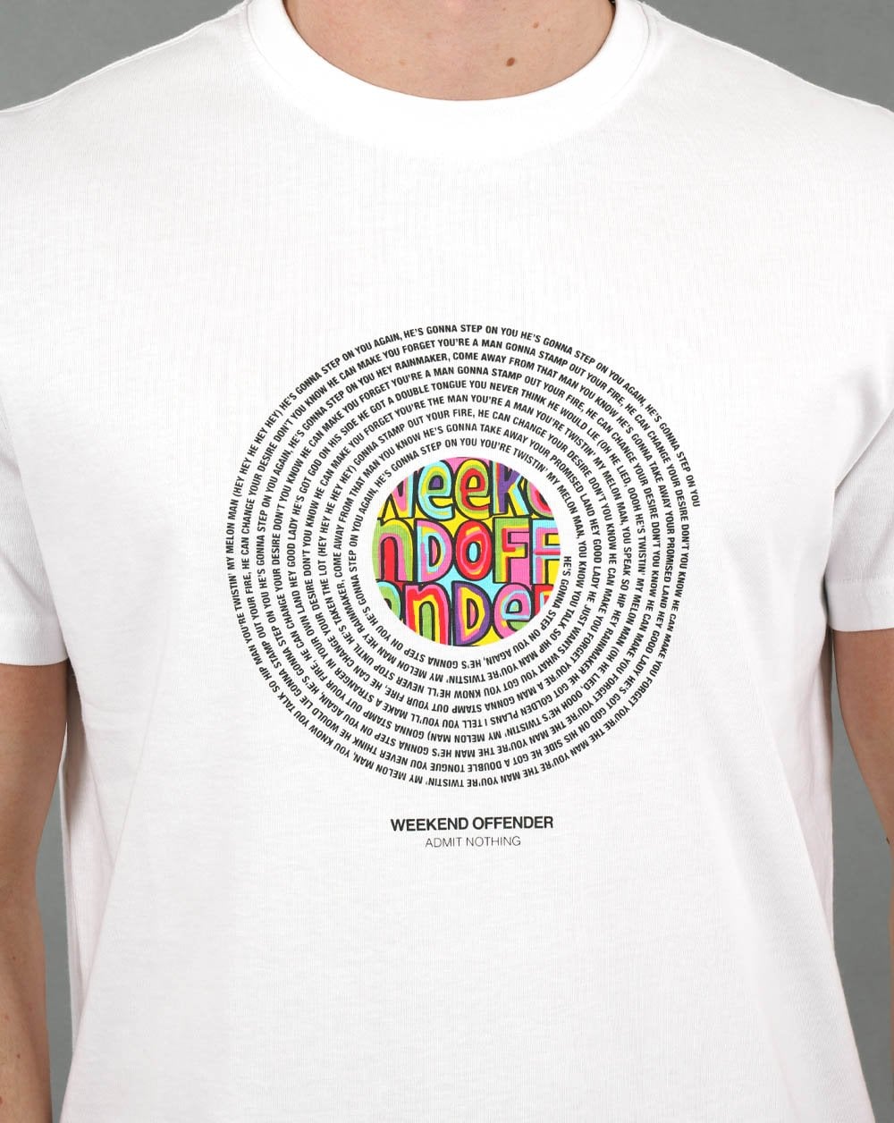 Weekend Offender Melons T-shirt White
