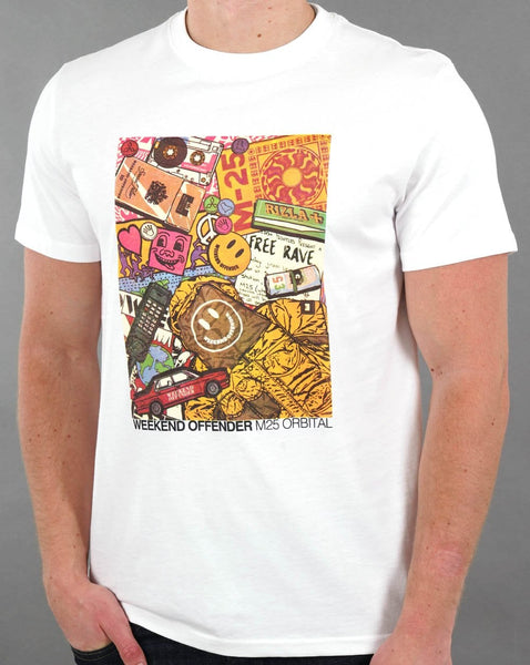 Weekend Offender M25 T-shirt White