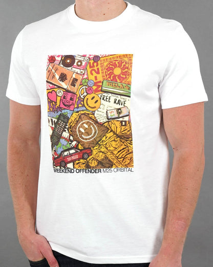 Weekend Offender M25 T-shirt White