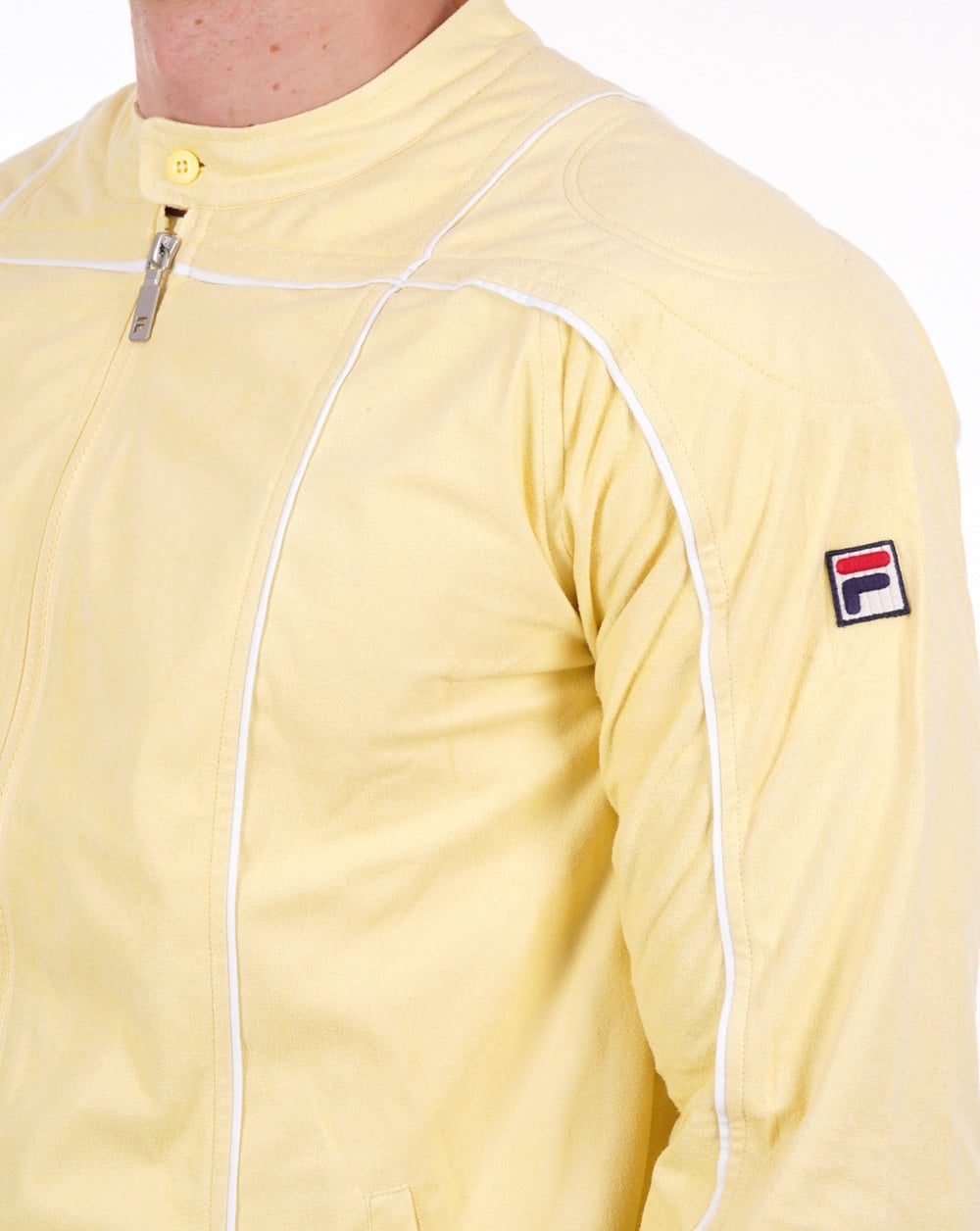 Fila Vintage Terrinda Mk3 Track Top Lemon