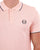 Sergio Tacchini Tipped Polo Shirt Pink/White