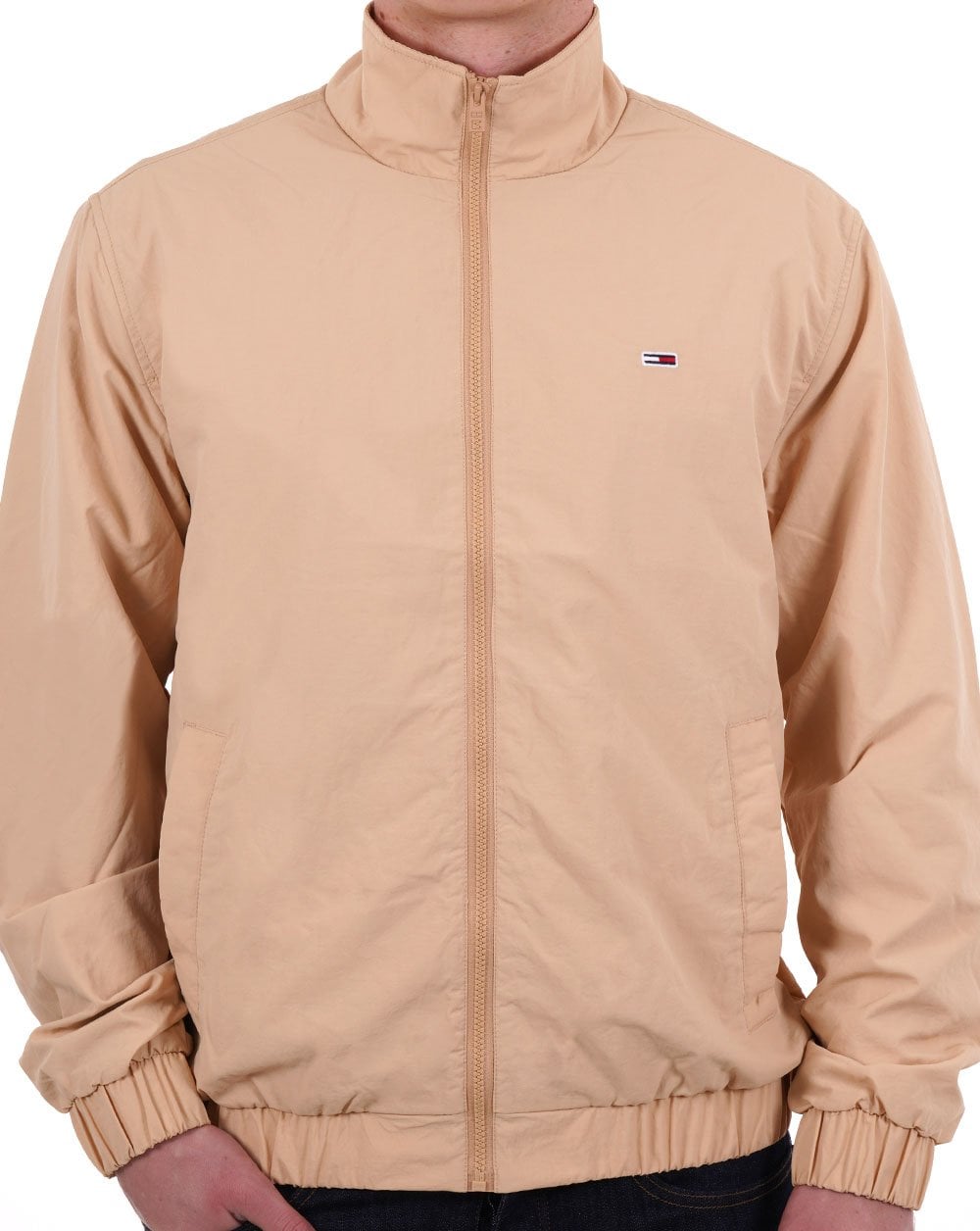 Tommy Jeans Essential Flag Jacket Sand