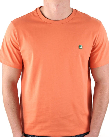Benetton Small Logo T-shirt Orange