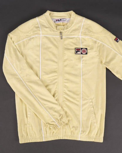Fila Vintage Terrinda MK3 Pro Badge Track Top Lemon