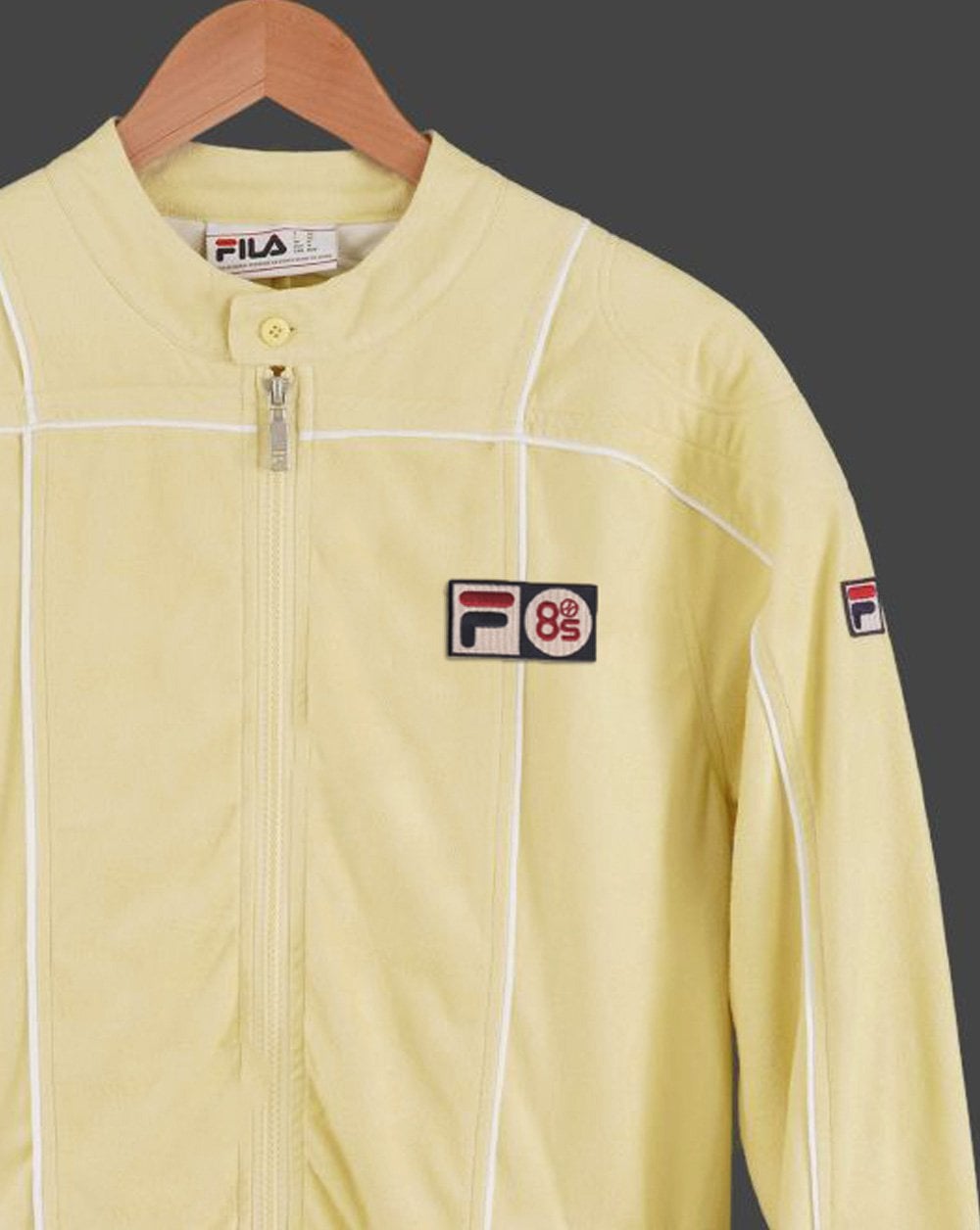 Fila Vintage Terrinda MK3 Pro Badge Track Top Lemon