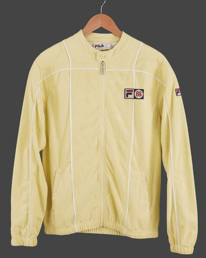 Fila Vintage Terrinda MK3 Pro Badge Track Top Lemon