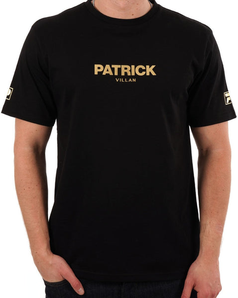 Patrick Villan T Shirt Black/Gold