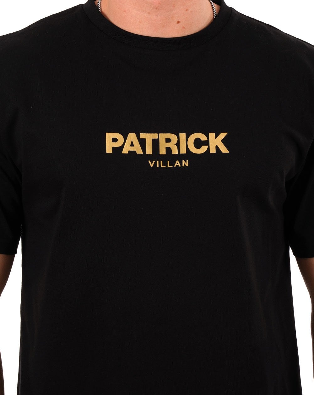 Patrick Villan T Shirt Black/Gold