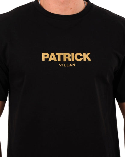 Patrick Villan T Shirt Black/Gold
