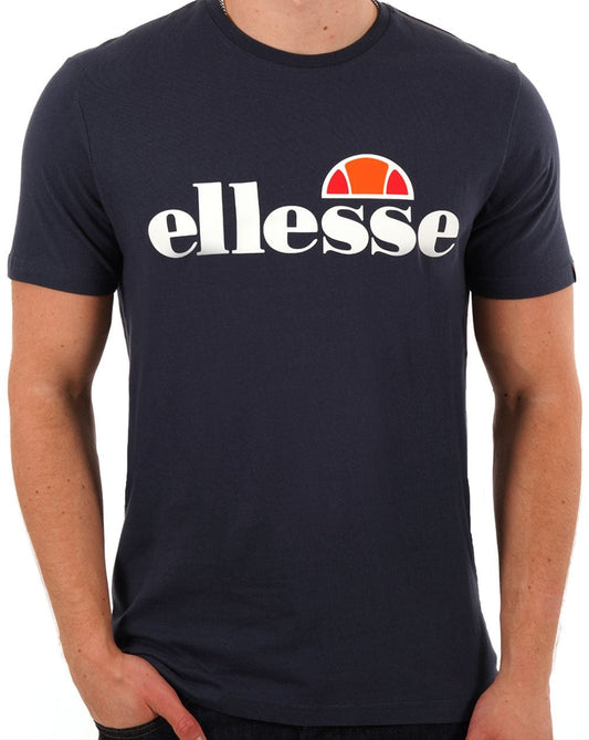 Ellesse LOGO T Shirt Navy