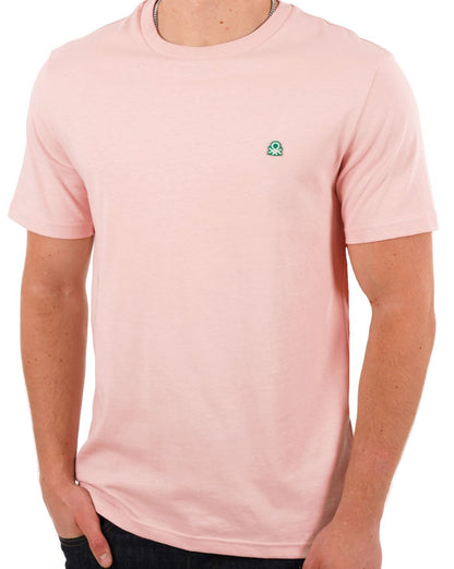 Benetton Small Logo T-shirt Pink