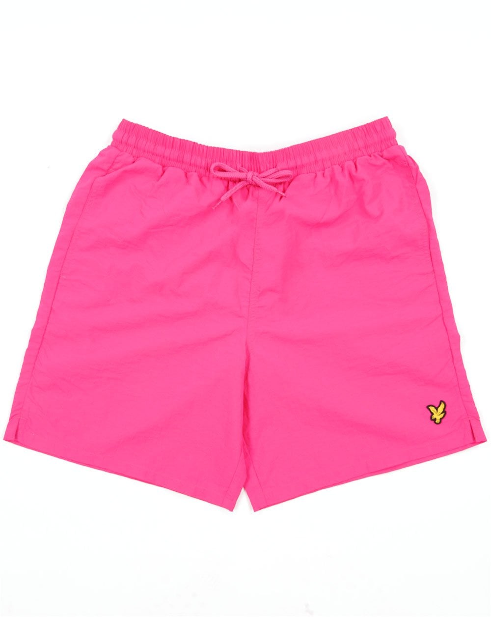 Lyle & Scott Logo Swim Short Pink Scorch