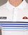 Ellesse Multi Stripe Polo Shirt White/Blue