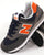 New Balance 574 Trainer Grey/Orange
