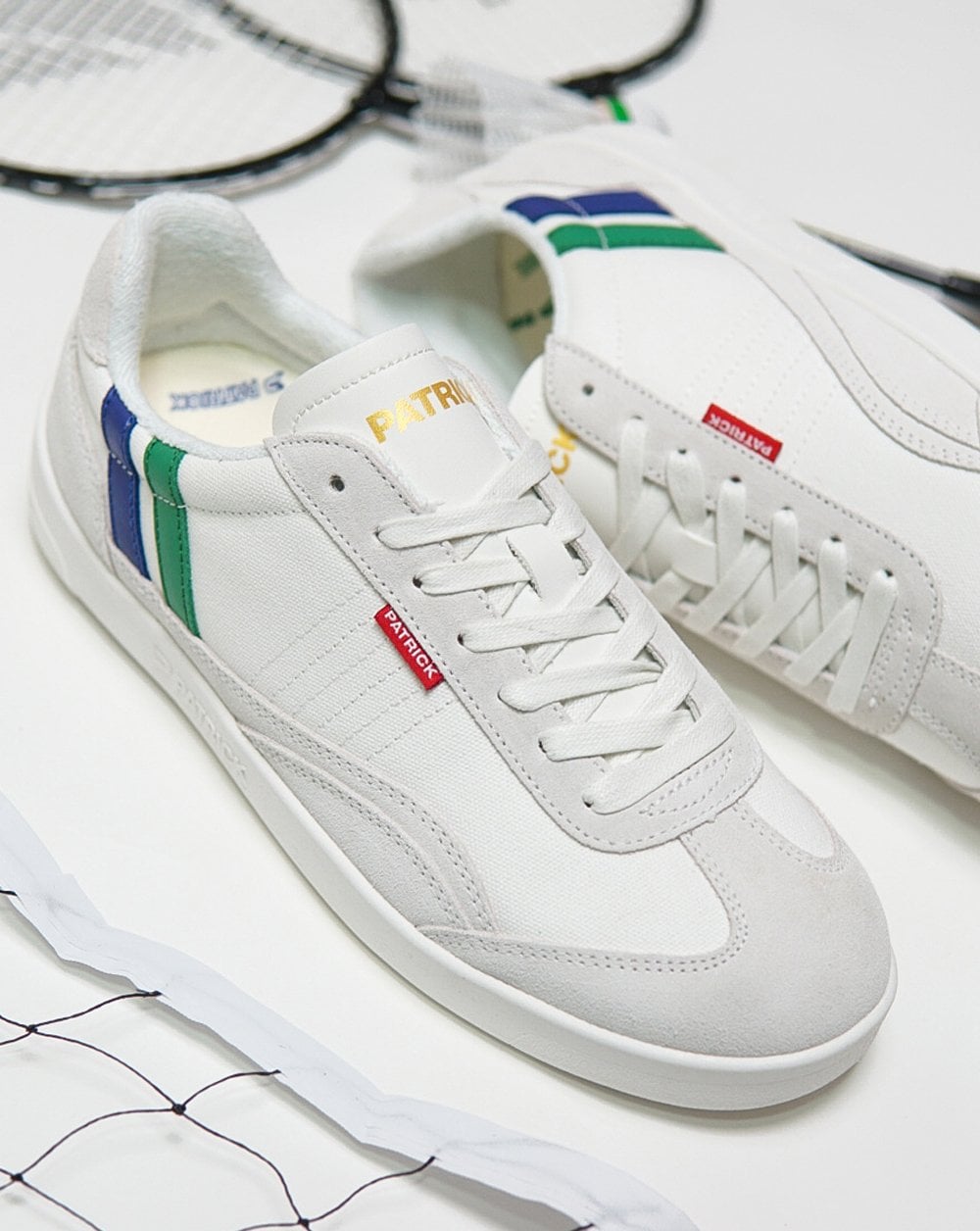 Patrick Copenhagen Canvas Trainer White