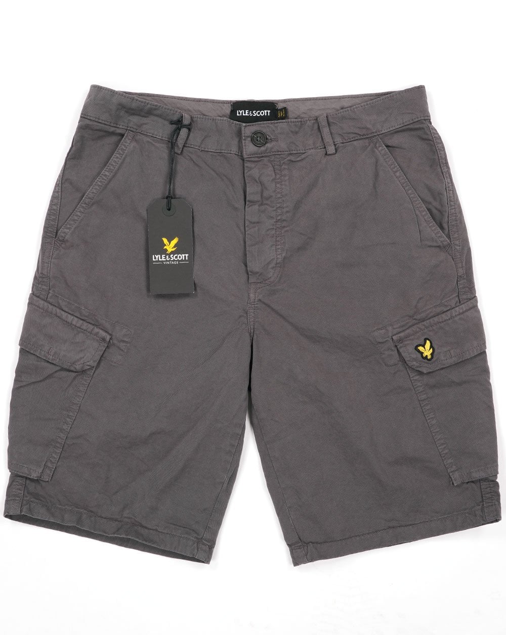 Lyle & Scott Cargo Short Charcoal Grey