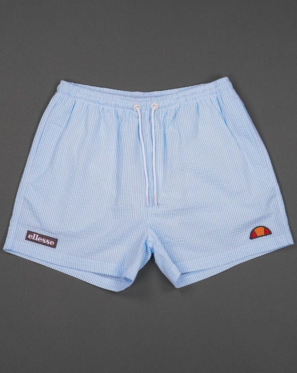 Ellesse Carali Stripe Swim Shorts Sky Blue