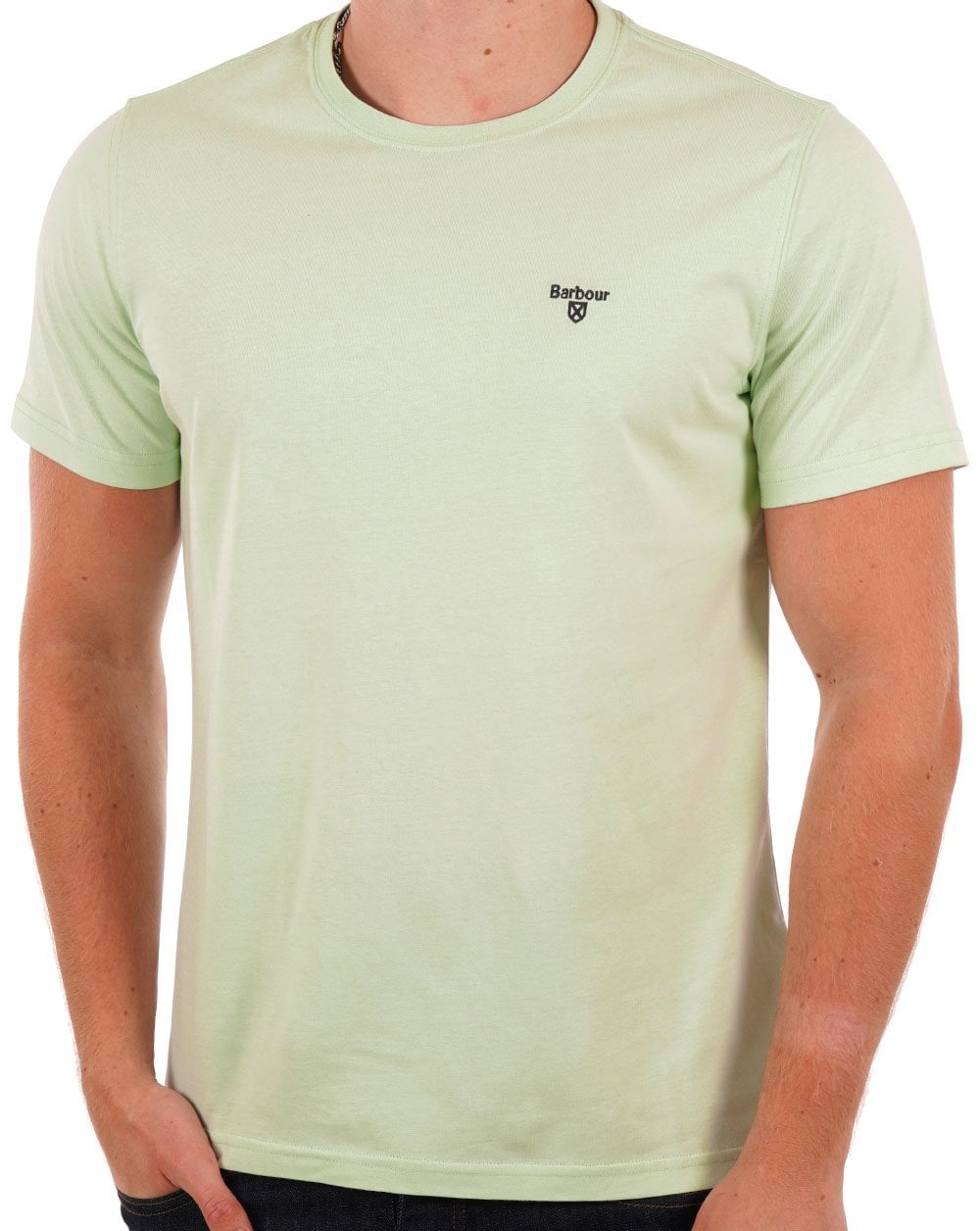 Barbour Sports T Shirt Mint Green